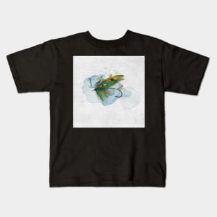 Green River Salmon Fly No.14 Kids T-Shirt